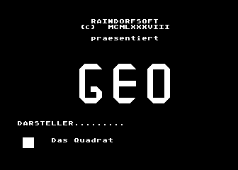 Geo atari screenshot