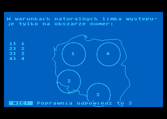 Geografia Polski - Warunki Naturalne atari screenshot