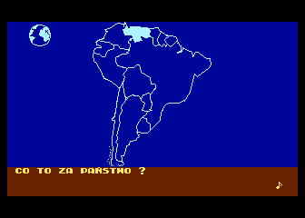 Geografia Swiata atari screenshot