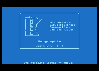 Géographie atari screenshot