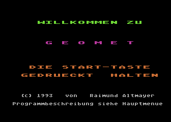 Geomet atari screenshot