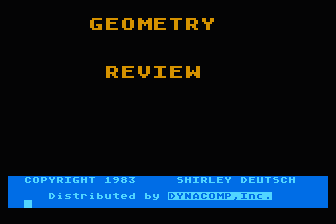 Geometry Review — screenshot 1