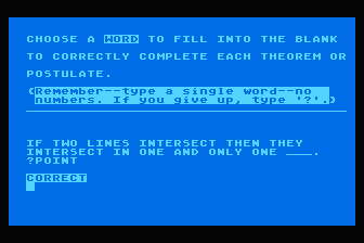 Geometry Review atari screenshot