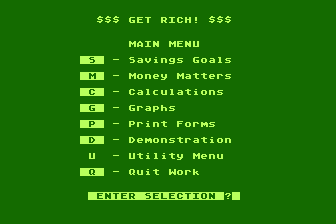 Get Rich! - Financial Strategies atari screenshot