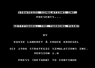 Gettysburg - The Turning Point — screenshot 1