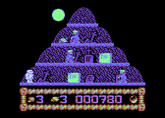 Ghastly Night atari screenshot
