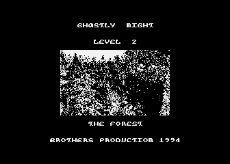Ghastly Night atari screenshot