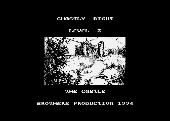 Ghastly Night atari screenshot