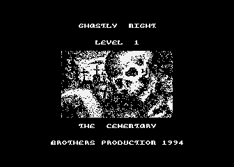 Ghastly Night atari screenshot