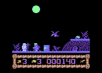 Ghastly Night atari screenshot