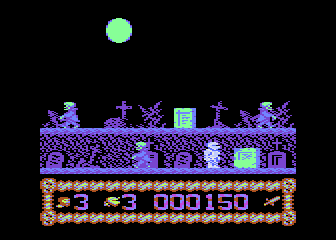Ghastly Night atari screenshot