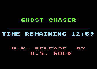Ghost Chaser atari screenshot