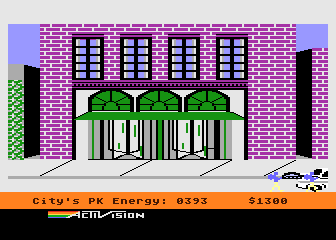 Ghostbusters atari screenshot