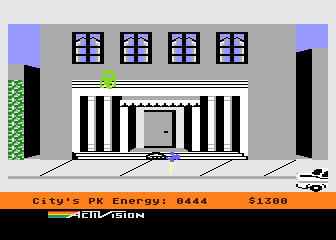 Ghostbusters atari screenshot