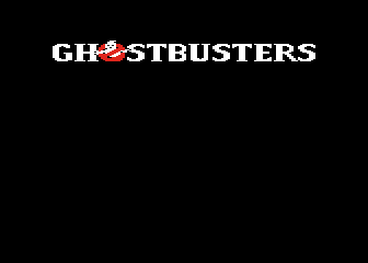 Ghostbusters atari screenshot