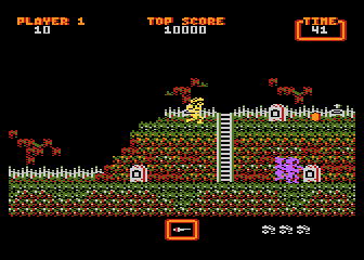 Ghostly Goblins atari screenshot