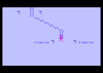 Giant Slalom atari screenshot