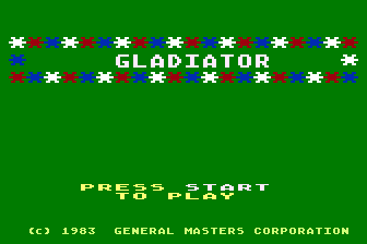 Gladiator atari screenshot