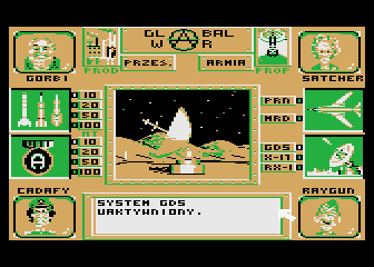 Global War atari screenshot