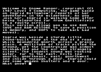 Gnome Ranger atari screenshot