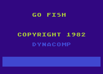 Go Fish atari screenshot