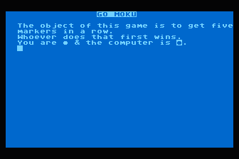 Go Moku atari screenshot