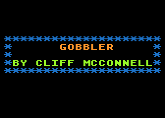 Gobbler atari screenshot