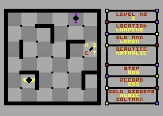 Gold Diggers atari screenshot