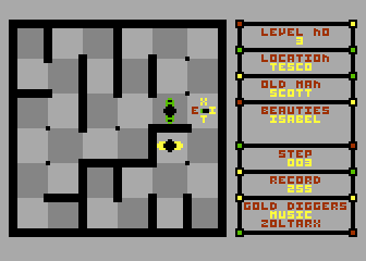 Gold Diggers atari screenshot