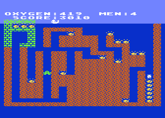 Gold Diver atari screenshot