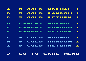 Gold Grabber atari screenshot