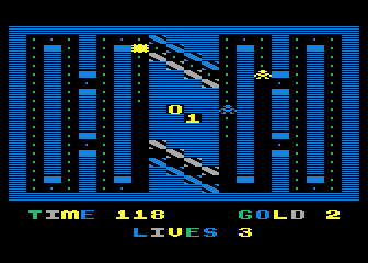 Gold Grabber atari screenshot