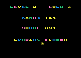 Gold Grabber atari screenshot