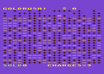 Gold Rush! atari screenshot