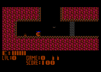 Goldcave / Cavepac atari screenshot