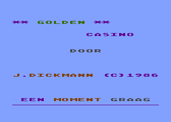 Golden Casino atari screenshot