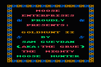 GoldHunt II+ atari screenshot