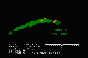 Golf Pro atari screenshot