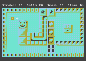 Golfer atari screenshot