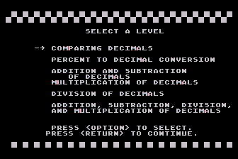Grand Prix - Decimals atari screenshot