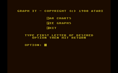 Graph It atari screenshot