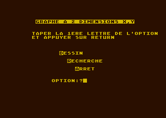 Graphes II atari screenshot