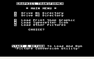 Graphics Transformer atari screenshot