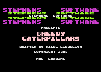 Greedy Caterpillars atari screenshot
