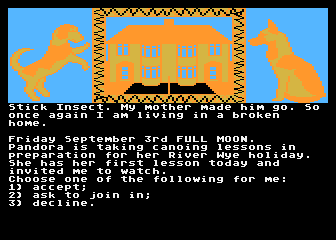 Growing Pains of Adrian Mole (The) atari screenshot