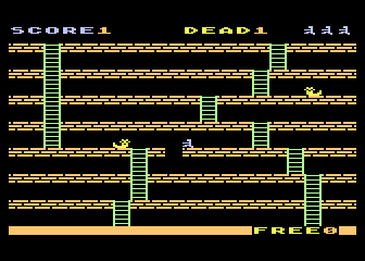 Grubs atari screenshot