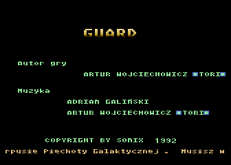 Guard atari screenshot