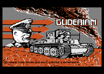 Guderian atari screenshot