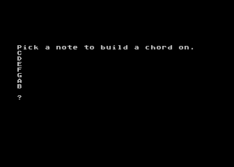 Guitar Tutor atari screenshot