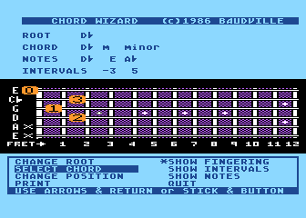 Guitar Wizard atari screenshot